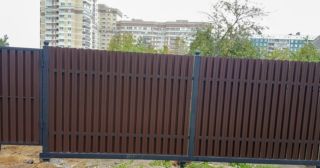 Купить распашные ворота из штакетника Балашов, цена от 2771 руб.