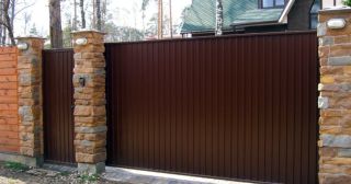 Купить откатные ворота консольные Балашов, цена от 2824 руб.